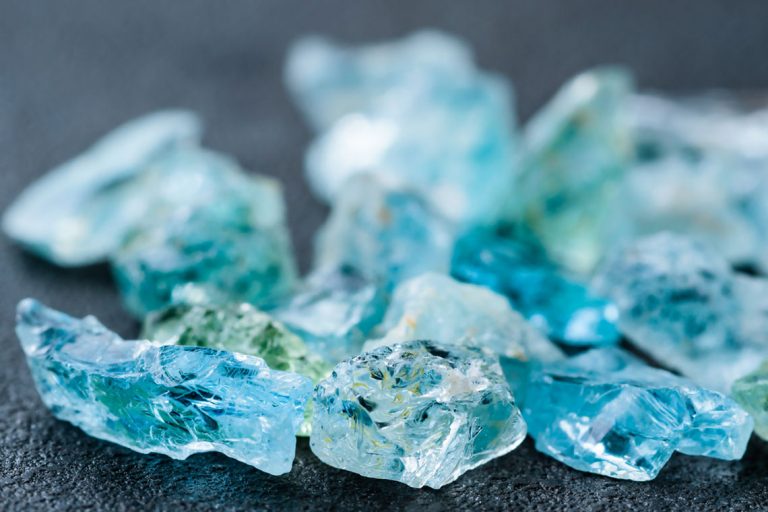 Đá Aquamarine Lục Yên